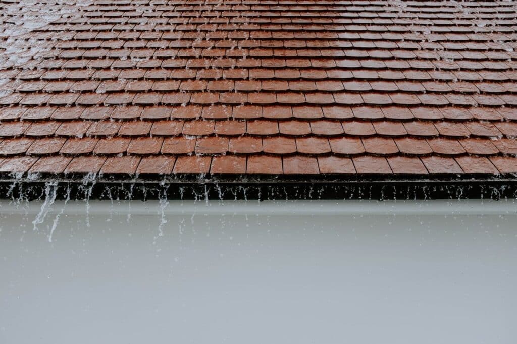 wet roof