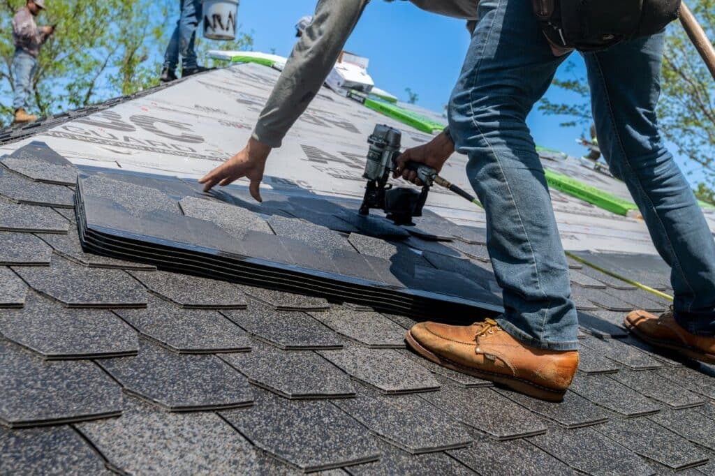 asphalt shingles